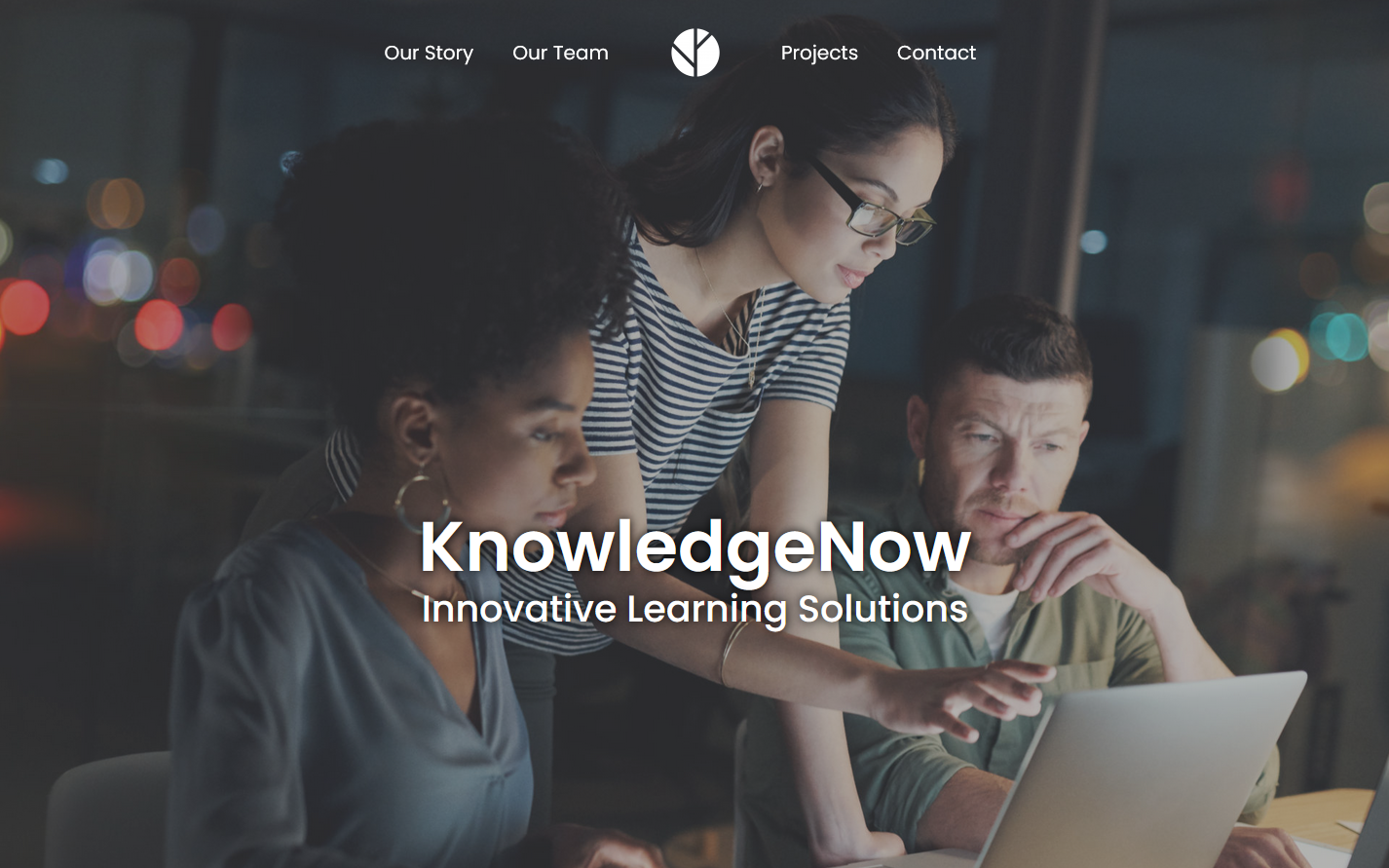 picture of Knowledge Now home-page